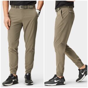 NWT‎ Macade Men’s Golf Olive Green Four-Way Stretch Jogger Slim Fit Size 40